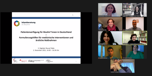 Thumbnail for Digitaler Round Table Muslimische Patientenverfügung
